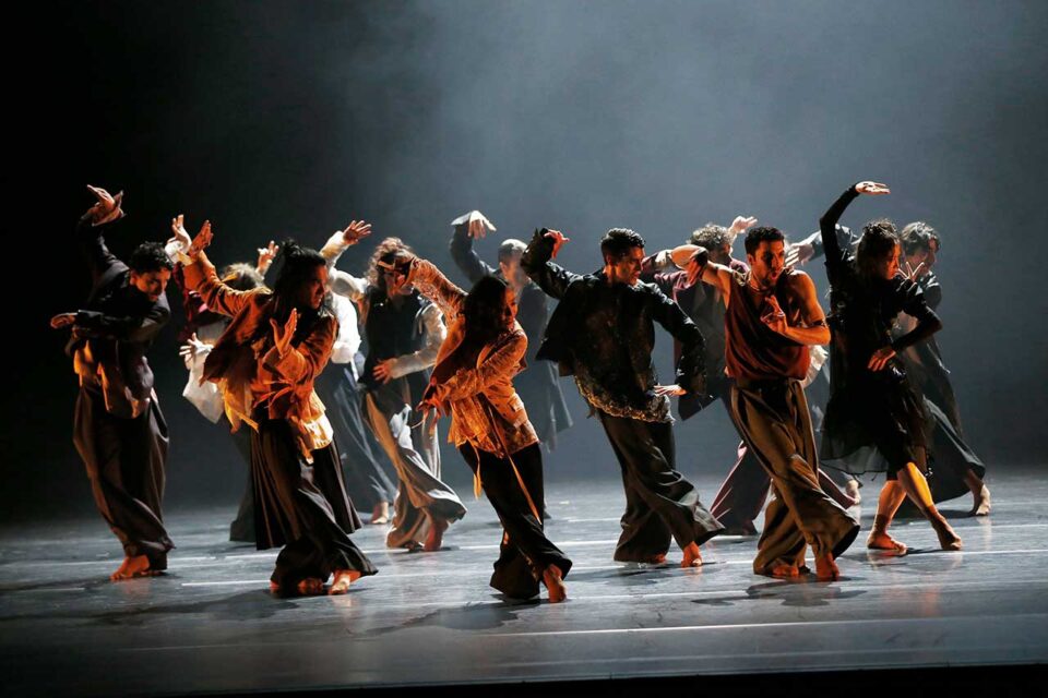 Inszenierungsfoto aus "Duende " des Leipziger Balletts © Ida Zenna